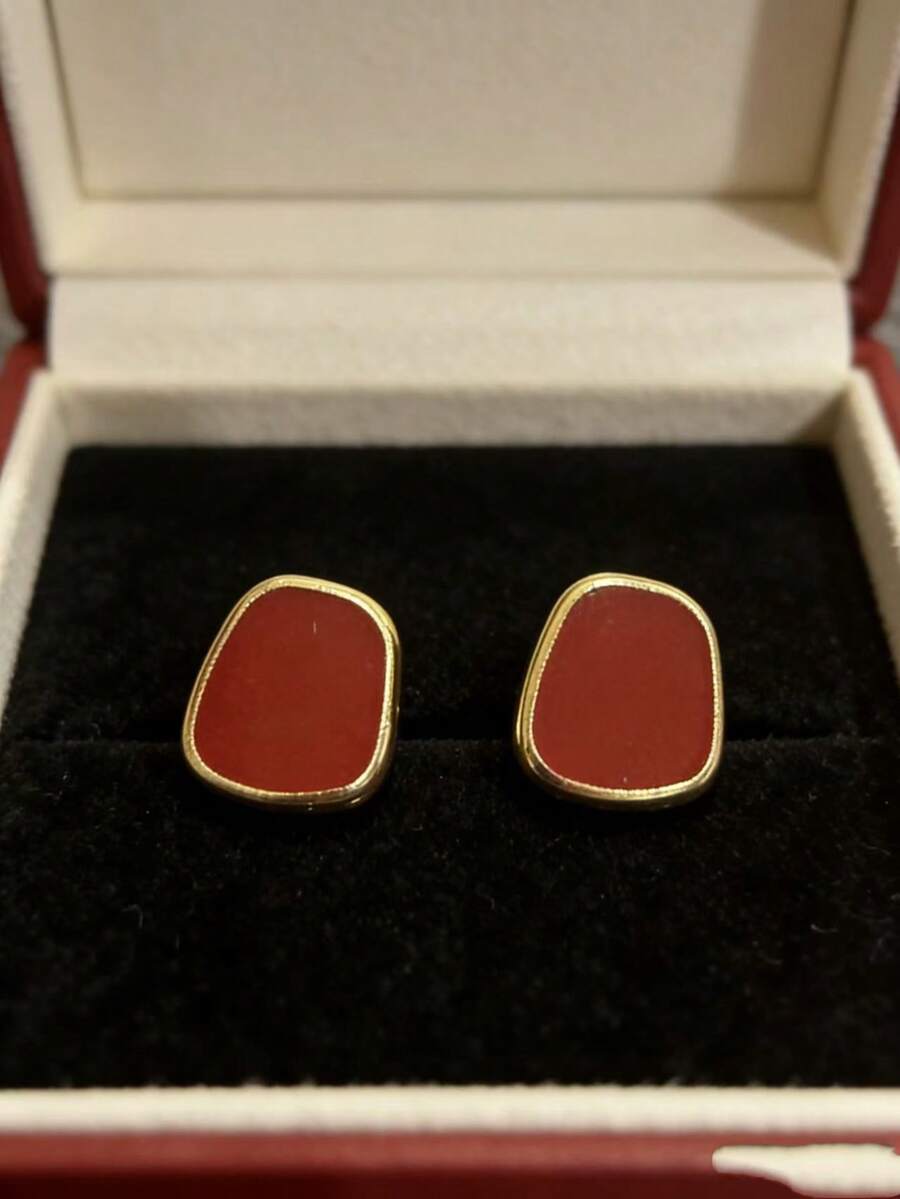 1 Pair Classic Geometric Stud Earrings, Versatile Fashion Jewelry - Multicolor - View 1