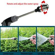 带喷枪的花园软管、洗车软管、可伸缩卷管、水枪、灌溉软管 - 适用于家庭庭院高压洗车，防缠绕设计 - B - 查看 8