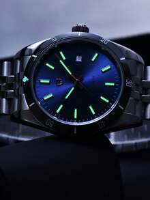 PAGANI DESIGN DESIGN 2026 Đồng hồ nam Seagull ST6 tự động cơ khí, thép không gỉ, chống nước, mặt kính sapphire PD-1821 - Màu xanh lam - Xem 3