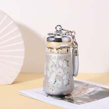 1个全新高品质钛金内胆保温杯，带手柄，豪华便携旅行杯 - 彩色 - 查看 11