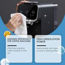 1 Box Coffee Machine Descaling Tablets, Coffee Maker Cleaning Effervescent Tablets For Espresso And Drip Coffee Machines - Powdery - View 5