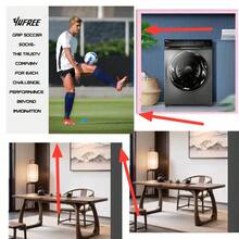 Yufree Mens Knee High Grip Soccer Socks Non Slip Long Socks For Football Basketball Sports - 3black - View 7