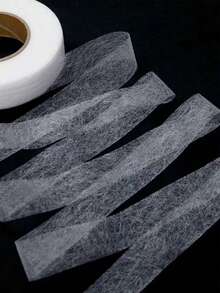 1 pieza Cinta de dobladillo de hierro de doble cara, cinta adhesiva fuerte de unión por calor, web fusible de hierro para alteraciones de ropa, pantalones, jeans, faldas - Multicolor - Ver 4