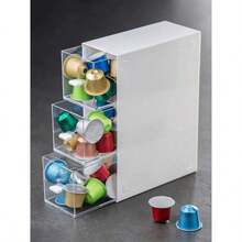 1pc Desktop Drawer Storage Box, Cabinet Kitchen Storage Basket, Drawer Basket, Cabinet Storage Box, Suitable For Coffee, Tea, Sugar And Creamer, Kitchen Accessory Set, Home Organization And Storage Supplies - Multicolor - View 8