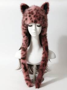 Mũ len giả lông thú hình tai cáo dễ thương, cá tính, mang phong cách Y2K độc đáo dành cho nữ mùa thu đông, giữ ấm tai, thích hợp cho đạp xe, đi biển, mùa hè. - A - Xem 11