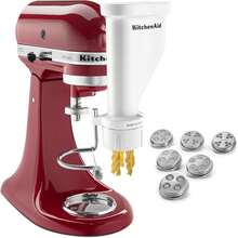 KitchenAid Gourmet Pasta Press Attachment With 6 Interchangeable Pasta Plates - White - 銀色 - 查看 3
