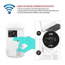 T23 可充电光学蓝牙鼠标，无线静音双模 2.4G 蓝牙鼠标，适用于办公和游戏 - 查看 7