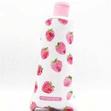 1个简约清新水果图案铅笔袋，大容量多功能文具袋，适合女孩使用 - 清新水果 - 查看 3