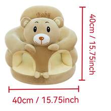 Libsit Baby Support Seat - Toddler Floor Sofa Chair With Learning Sitting Function, Suitable For Infants And Toddlers - Brown - View 4