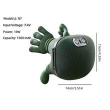 Masajeador de cuello con forma de mano humana simulada, talla grande vendido. Dispositivo de masaje de hombros y cuello oblicuo, masajeador de músculos trapecios del cuello con terapia de calor - Ver 9