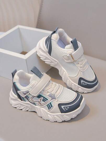 儿童透气网面运动鞋 | 轻盈踝部支撑，春夏畅享奔跑跳跃