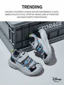 1 đôi giày thể thao trẻ em chính hãng Disney, phù hợp cho việc đi lại hàng ngày, lễ hội, thể thao và các hoạt động ngoài trời. Thoải mái, chống trơn trượt, bền và thoáng khí (Giày thể thao bé trai, giày thường ngày bé trai, giày thể thao trẻ em, giày thể thao bé gái, giày thường ngày bé gái) - Xám - Xem 2