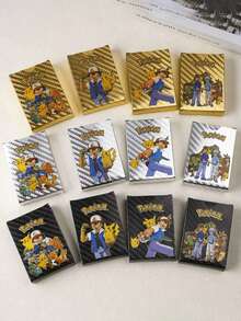 pokemon 集换式卡牌游戏，英文版，收藏卡，玩具，礼品卡，稀有卡，训练家对战礼物，节日和生日礼物 - 彩色 - 查看 2