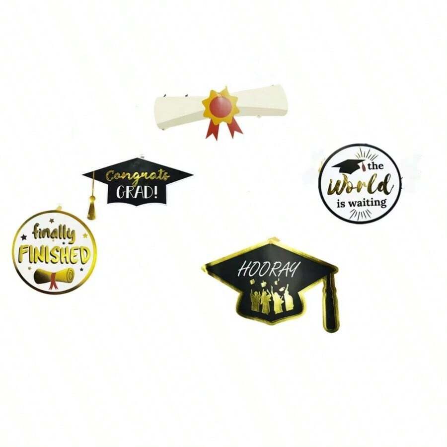 Spiral Background Decor For Graduation Season, Graduation Party Ceremony Backdrop - View 1