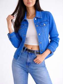 Denim Jacket - Dusty Blue - View 2