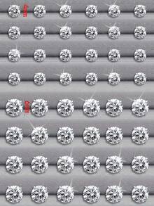 48 Pcs Hexagonal Women's Stud Earrings Jewelry With Shiny Rhinestone Inlay, Simple Elegant Style Round Stud Earring Set, Versatile For Daily Wear, Casual Fashion Gift, Exquisite Friend's Holiday Gift - Multicolor - View 2