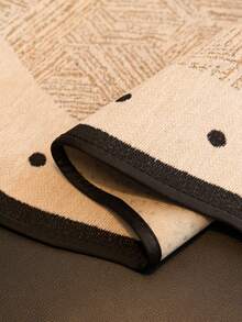 1个雪尼尔沙发垫，防滑，防尘，四季皆宜 - 卡其色 - 查看 6