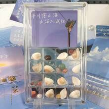 1pc Square Acrylic Seashell Display Box, Transparent Specimen Showcase With 36 Compartments, Magnetic Lid, High Clarity, Suitable For Daily Collection - Multicolor - View 9