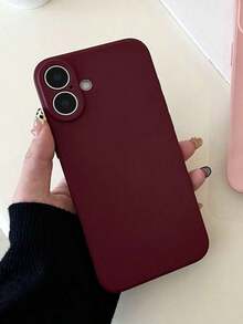 Shockproof Anti-Fingerprint Silicone Phone Case Compatible With IPhone 16/15/14/13/12 Pro Max, S23 Ultra,  Note 11,  Phones, Apple 17/17 Pro/17 Pro Max, Kindle Paperwhite 13, Kindle Paperwhite 16, Black Shark, 17 Pro Max, Honor Magic 7 Lite,  A40, 13, Phone Cover, Phone Accessories, A56 5G, Phone Case, 13 Mini Phone Case, Suitable As Gift For Girlfriend Stay On  With A Variety Of Styles To Make Your Phone The Center Of Attention - 顏色1 - 查看 4