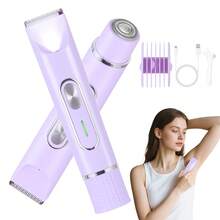 1pc Electric Bikini Trimmer 2-In-1 Shaver & Epilator, Women Hair Removal Device - View 13