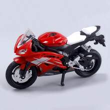 1:18 Scale Alloy Vintage Motorcycle Model, Street Racing Car Replica, Collectible Decoration Gift For Adults - Multicolor - View 7