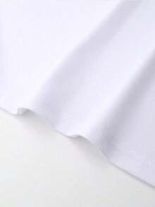 S100% Cotton Unisex Round Neck Short - Sleeve T - Shirt: "I'm Broken" Bold Statement Summer Men's TopSoft Fabric - 白色 - 查看 5