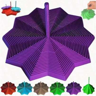 Mở rộng trải nghiệm giác quan với con quay hình ngôi sao in 3D độc đáo giúp giảm căng thẳng. Tay cầm hình bát giác với thiết kế trang trí, là món quà năm mới thú vị dành cho người lớn, giúp giảm căng thẳng. Thiết kế vui nhộn, hình bát giác, được sản xuất chính xác.