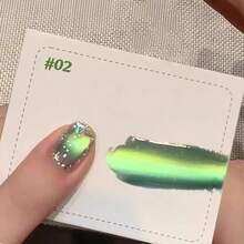 MIANEL 12ML 夏季美甲星竹绿系列猫眼凝胶指甲油 2026 陶瓷玻璃珠猫咪磁性凝胶指甲油 沙龙特供 蓝色美甲 绿色美甲 白色美甲 UV灯美甲用品 - 彩色 - 查看 8