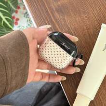 极简韩欧风半透明粉黑波点耳机盒+耳挂式耳机套，兼容 Pro 3、新款Pro 2、可爱4号极简3号个性化1/2耳机盒及保护套（女士款） - 無色 - 查看 5