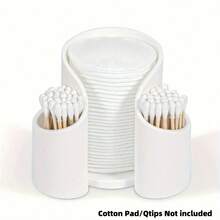 1个桌面化妆品收纳盒，可放置棉签、牙签、牙线和纸杯 - 多色 - 查看 9