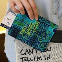 SpongeBob SquarePants 护照夹，卡通人物身份证件套，多卡位护照、现金和银行卡收纳包，多功能旅行便携卡包，圣诞礼物旅行证件收纳包，男女通用，假日旅行护照套 - 彩色 - 查看 11