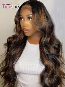 Tóc giả Tinashe 1B/2/30 kiểu U-Part không đường nối, mật độ 180%, chân tóc màu vàng mật ong, không cần cắt tỉa, keo dán hay cặn bẩn, tóc giả tự nhiên Brazil dành cho nữ. - SNATURAL/30 - Xem 5