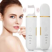 400mAh USB Facial Skin Exfoliating Scraper, Ultrasonic Facial Exfoliating Cleansing Scraper Device With Import And Export Functions, Facial Exfoliating Scraper, Skin Exfoliating Scraper, Pore Cleansing Blackhead Remover Tool, For Facial Deep Cleansing, Home, School And Travel Skincare Tool - Standard Model - View 11