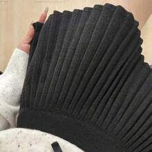 New Women's Summer Solid Color Mini Skirt, Elegant Fashion Party Pleated Skirt Spring - Dark Grey - View 2