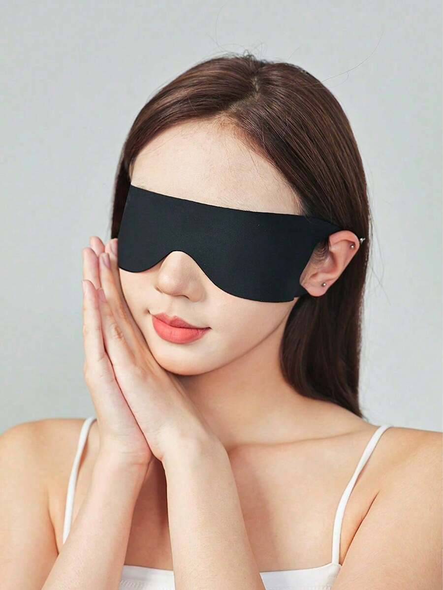 5片装柔软便携睡眠眼罩，光滑睡眠眼罩，旅行睡眠眼罩，学生午睡眼罩，适合旅行睡眠和放松，中性贴合设计，完全遮光，适合午睡、飞行途中和改善睡眠质量，舒适可调节，适合居家或旅行使用。