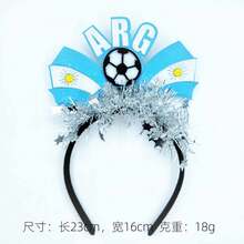 3pcs/Set 2026 World Cup Fan Headbands, National Flag Team Cheer Headwear - Multicolor - View 6