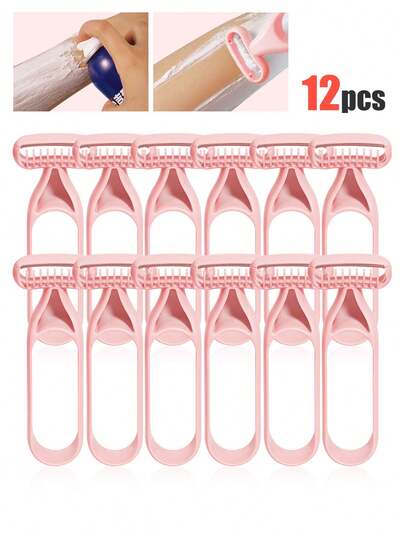 12/6/3/1 قطعة مجموعة ماكينة حلاقة للنساء، ماكينة حلاقة للنساء، ماكينة حلاقة للنساء، ماكينة تشذيب الشعر للذراعين والساقين والإبط والمنطقة البكيني، ماكينة حلاقة يدوية محمولة للنساء، إزالة الشعر للإناث