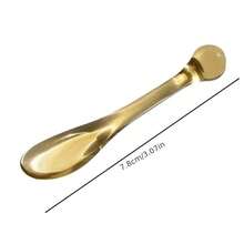 4件套树脂护肤勺套装，双头迷你面霜勺带收纳盒，可重复使用的眼霜刮勺，适用于护肤、按摩和试用，女士美容护肤工具，护肤勺，眼霜刮勺，面霜勺，双头护肤工具，树脂化妆刮勺，可重复使用的护肤勺 - 混色4件裝 - 查看 11