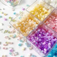 High Quality Dopamine Glossy Cat Eye Multi-Color Jujube Shaped Beads DIY Handmade Bracelet Necklace Loose Beads Accessories, Suitable For Making Bracelets, Necklaces And Phone Chains - Multicolor - View 10