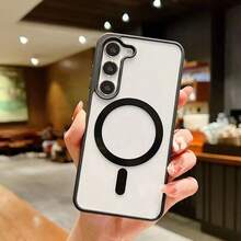 1个Hadaasi黑色手机壳，兼容三星Galaxy A57、A37、A56、A36、A26、A16、S25FE、A17手机，强磁吸附超薄防摔保护壳，也兼容Galaxy S26 Ultra/S26 Plus/S26/S26 Edge/S26 Pro/S25 Ultra、S24 Ultra，透明硬质后盖，同时兼容 17 Pro/17 Pro Max/Apple Air/17/17 E/16 Pro/16 Pro Max/16 Plus/16/16 E/SE4/15 Pro/15 Pro Max/15 Plus/15。 - 黑色 - 查看 7