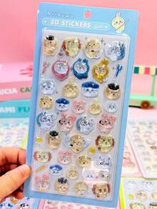 Hình dán chất lượng cao, dễ thương và thú vị - Nhiều màu - Xem 8