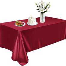 1 buc. Față de masă elegantă țesută, culoare solidă, 57,87 * 120,08 inch, stil rustic pentru cină, întâlnire pentru cupluri, ceremonie de absolvire, decor pentru catering, decor minimalist casual - Albastru regal - Vizualizare 13