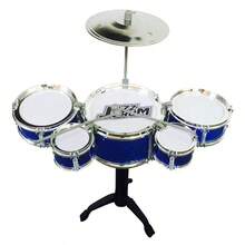 Educational Jazz Drum Set, Realistic Musical Jazz Drum Percussion Toy, Musical Instrument For Amateurs And Holiday Event - Multicolor - View 4