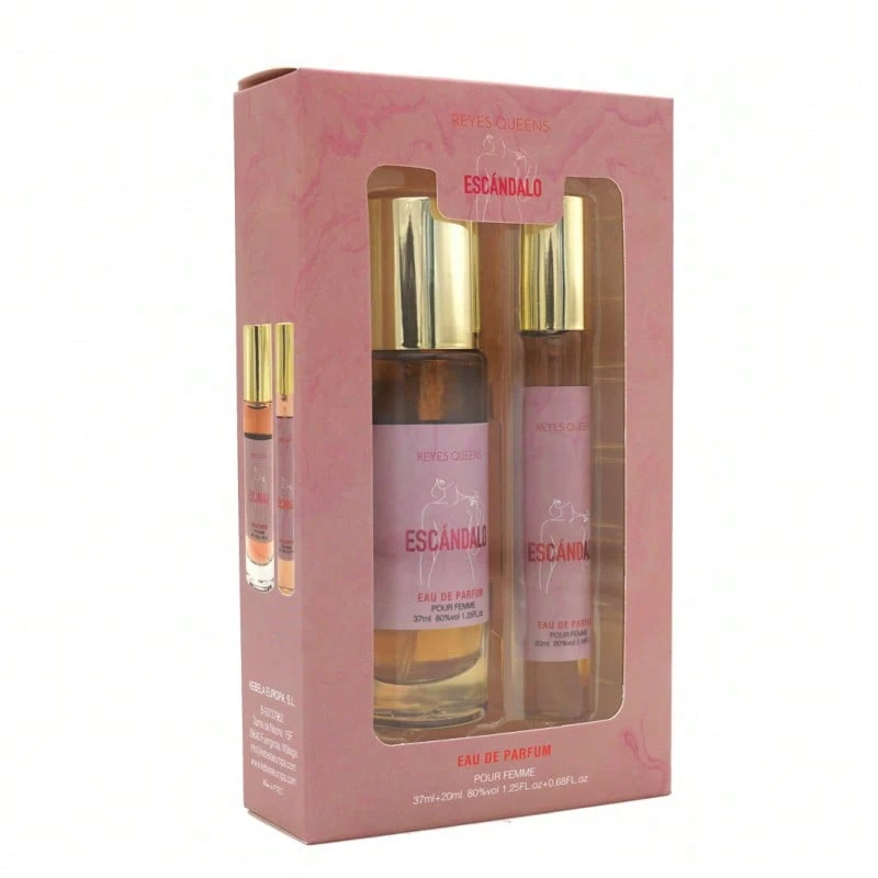 Estuche Escandalo 37 ml + 20 ml para mujer REYES QUEENS, Familia Olfativa: Chipre, Tamaño: 37 ml, Concentración: Agua de perfume, Género: Femenino - Fresco - Ver 1