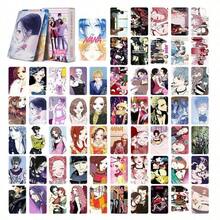 92张动漫NANA周边迷你卡片，大崎奈奈《另一个自我》高清收藏照片卡，2D贴纸，Lomo卡，2D周边贴纸（用于剪贴簿），NANA经典漫画迷你卡片套装，小松奈奈，莲大将全员高清Lomo卡 - 彩色 - 查看 12