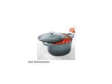 Crock-Pot Crock Pot 69143.02 Artisan 7 Quart Enameled Cast Iron Round Dutch Oven, Slate Gray - 查看 3