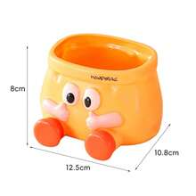 1pc Cartoon Pen Holder Desk Organizer, Multi-Function Office Stationery Storage Box, Cute Birthday Gift - Pen Holder - View 2