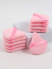 5/10/20/30/50/100个装三角绒化妆海绵，采用超柔软绒面材质，适用于修容、眼部和眼角，适合所有肤质，可用于化妆、家居装饰、梳妆台、旅行、卧室等场合，是化妆配件、粉扑、化妆海绵的理想之选，价格实惠，也是圣诞礼物填充物、化妆品、化妆工具、平价好物、礼品、女士礼物、圣诞礼物、赠品、旅行必备品等。 - 彩色 - 查看 6