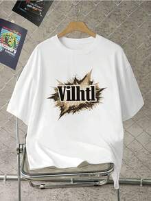 Camisetas masculinas plus size - Branco - Ver 2