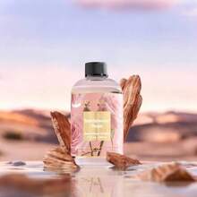 Reed Diffuser Refill Sandalwood Rose 17oz 500ml with 8 Sticks - Premium Long-Lasting Floral Essential Oil Home Fragrance for Bedroom Bathroom Home Decor - Rosa de sándalo - Ver 3